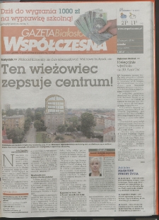 Gazeta Współczesna 2010, nr 165