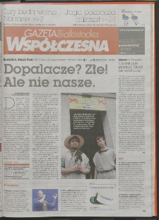 Gazeta Współczesna 2010, nr 168