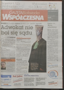 Gazeta Współczesna 2010, nr 185