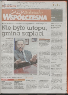 Gazeta Współczesna 2010, nr 200