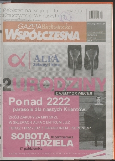 Gazeta Współczesna 2010, nr 201