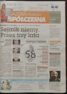 Gazeta Wsp&oacute;łczesna 2010, nr 206