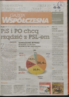 Gazeta Wsp&oacute;łczesna 2010, nr 226
