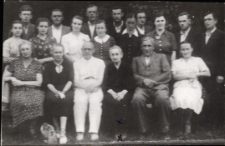 Fotografia grupowa nauczycieli Liceum w Solcu nad Wisłą