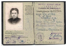 Legitymacja członkowska Nadziei Rojeckiej