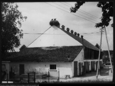 Budynek gospodarczy na Mazurach