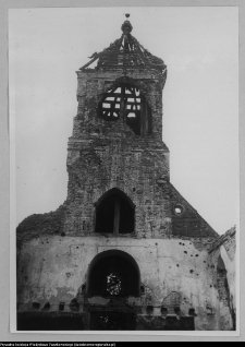 Mieruniszki, ruiny kościoła ewangelickiego