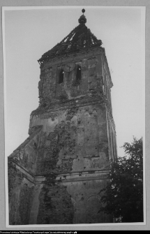 Mieruniszki, ruiny kościoła ewangelickiego