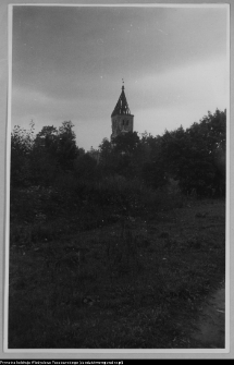 Mieruniszki, ruiny kościoła ewangelickiego