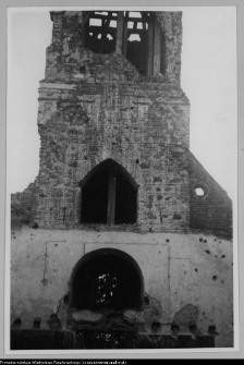 Mieruniszki, ruiny kościoła ewangelickiego