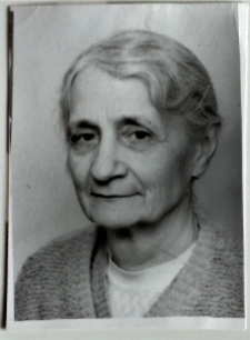 Fotografia legitymacyjna Krystyny Niklewiczówny