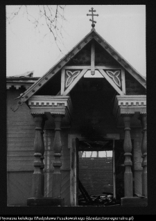 Klejniki, spalona cerkiew