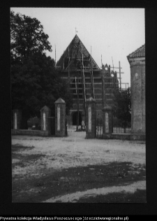 Wizna, odbudowa kościoła