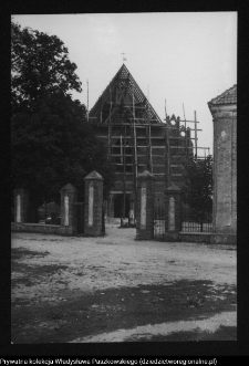 Wizna, odbudowa kościoła