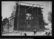 Wizna, odbudowa kościoła