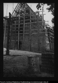 Wizna, odbudowa kościoła