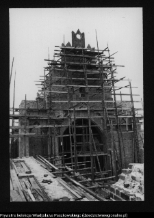 Wizna, odbudowa kościoła