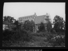 Wizna, odbudowa kościoła