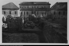 Supraśl, pobazyliański zesp&oacute;ł cerkiewno-klasztorny - po odgruzowaniu