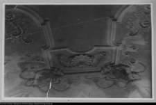 Supraśl, Pałac Opat&oacute;w - rekonstrukcja ornament&oacute;w w refektarzu