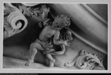 Supraśl, Pałac Opat&oacute;w - fragment wystroju po rekonstrukcji