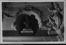 Supraśl, Pałac Opat&oacute;w - sztukaterie kaplicy po rekonstrukcji