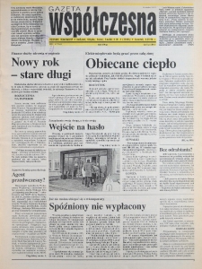 Gazeta Wsp&oacute;łczesna 1996, nr 3
