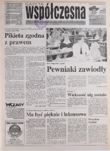 Gazeta Wsp&oacute;łczesna 1996, nr 89