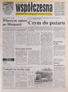 Gazeta Wsp&oacute;łczesna 1996, nr 118