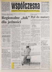 Gazeta Wsp&oacute;łczesna 1996, nr 122