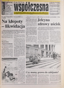 Gazeta Wsp&oacute;łczesna 1996, nr 127