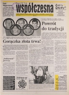 Gazeta Wsp&oacute;łczesna 1996, nr 144