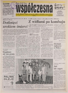 Gazeta Wsp&oacute;łczesna 1996, nr 166