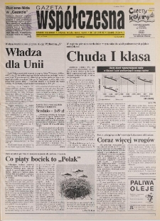 Gazeta Wsp&oacute;łczesna 1996, nr 168
