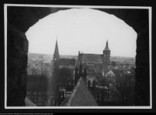 Olsztyn, widok z zamku na miasto