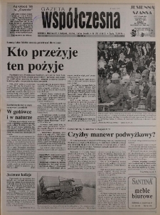 Gazeta Wsp&oacute;łczesna 1996, nr 207