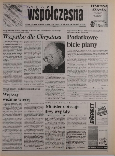 Gazeta Wsp&oacute;łczesna 1996, nr 210