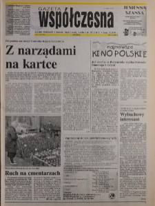 Gazeta Wsp&oacute;łczesna 1996, nr 212