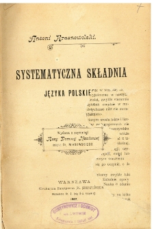 Systematyczna składnia języka polskiego