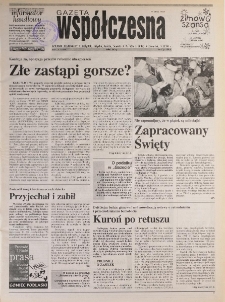 Gazeta Wsp&oacute;łczesna 1996, nr 236
