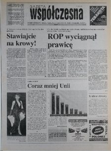 Gazeta Wsp&oacute;łczesna 1997, nr 13