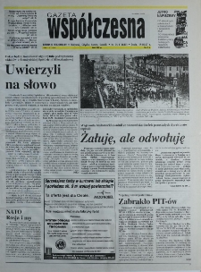 Gazeta Wsp&oacute;łczesna 1997, nr 35