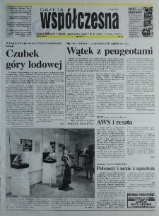 Gazeta Wsp&oacute;łczesna 1997, nr 36