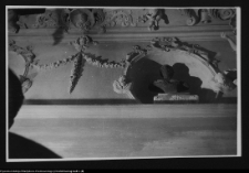 Supraśl, Kaplica Pałacu Opat&oacute;w - sztukaterie po rekonstrukcji