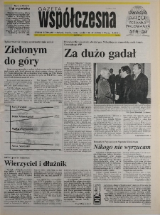 Gazeta Wsp&oacute;łczesna 1997, nr 49