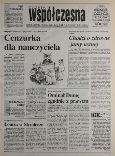Gazeta Wsp&oacute;łczesna 1997, nr 50