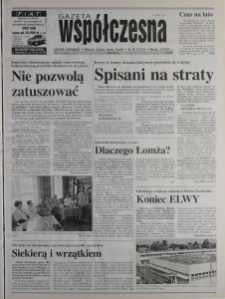 Gazeta Wsp&oacute;łczesna 1997, nr 59