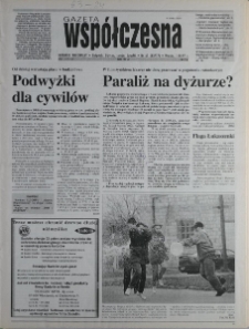 Gazeta Wsp&oacute;łczesna 1997, nr 63
