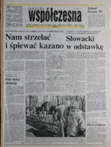 Gazeta Wsp&oacute;łczesna 1997, nr 64