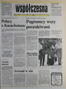 Gazeta Wsp&oacute;łczesna 1997, nr 92